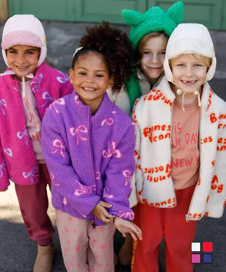 마틸다엔와이 럭럭 후리스 털 점퍼