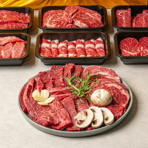 투뿔한우 1++ 등심 300g 특수부위 300g