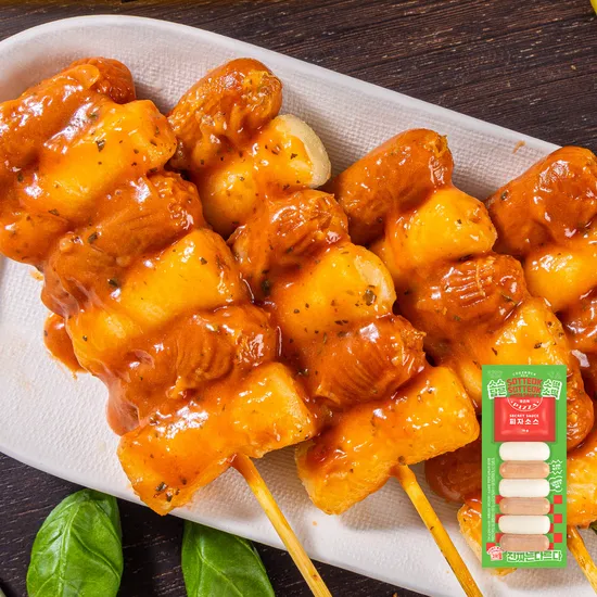 쿠즈락앳홈 소스담은 소떡소떡 피자맛 10개