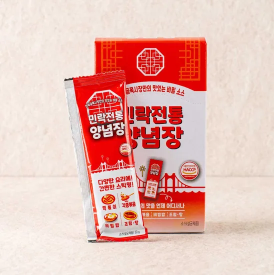 민락전통양념장 보통맛 스틱형 10개