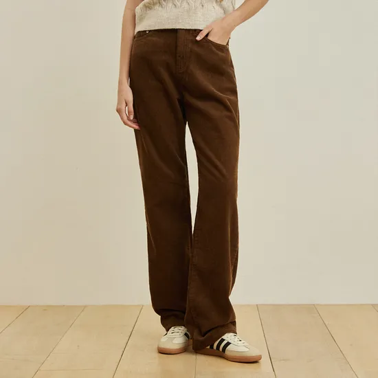 코듀로이 와이드 팬츠