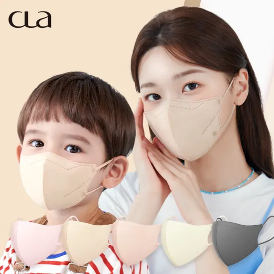 클라 데일리 라이트 KF94 새부리형 컬러마스크 100매