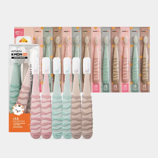 케이맘 키즈칫솔 18p 1/2단계