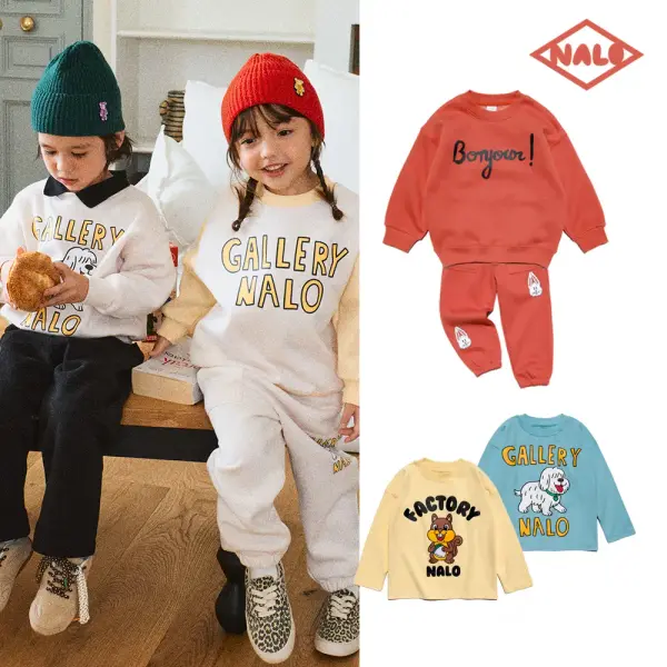 나로 옐로우 하이 덕다운 패딩