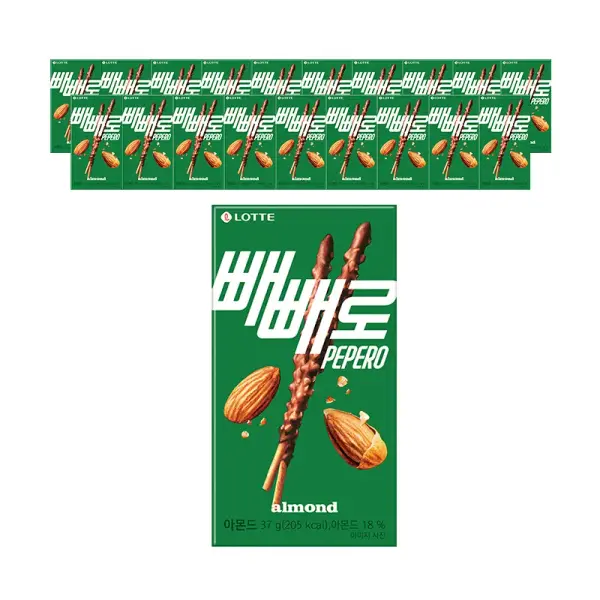 롯데 아몬드 빼빼로 20개