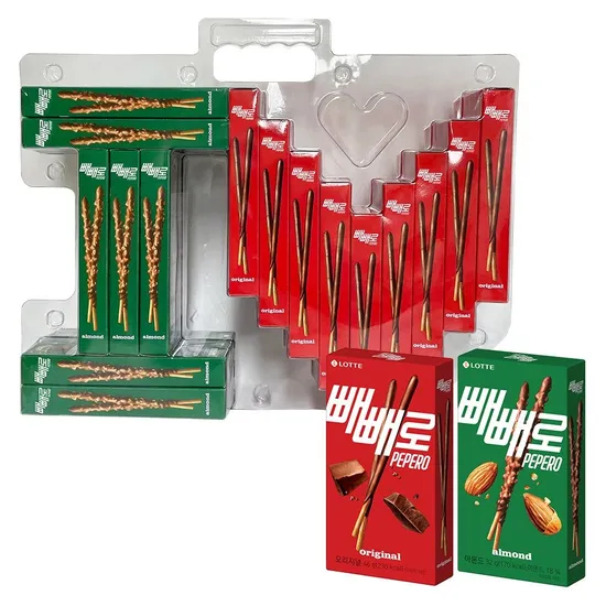 아이러브 빼빼로 아몬드 7갑 초코 9갑