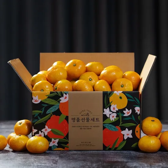 제주 극조생 노지감귤 4.5kg 로열과 s-m