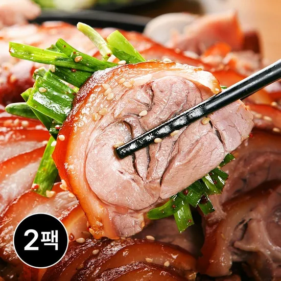 흑돼지 순살통족발 300g x 2팩 새우소스 증정