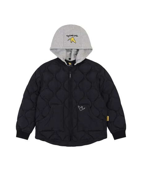 마크곤잘레스키즈 엔젤 퀼팅 후드 점퍼 블랙 120