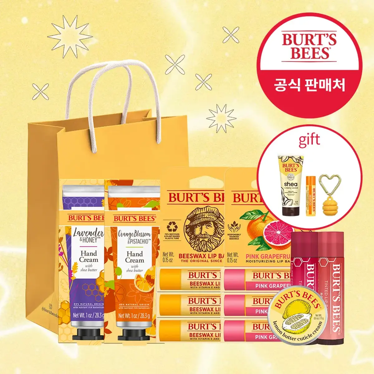 버츠비 립밤 6개 세트