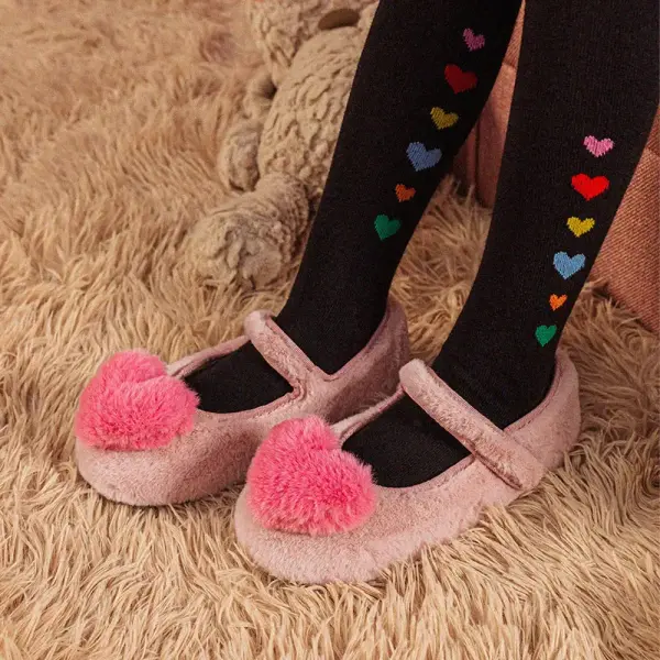 빔보빔바 하트플랫퍼폼폼 여아 구두