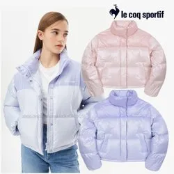 르꼬끄 여성 글로시 크롭덕다운