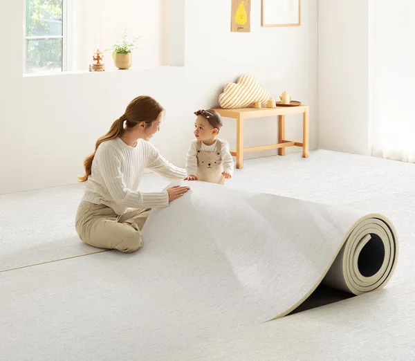 파크론 라퓨어소프트 원형 놀이방매트 140