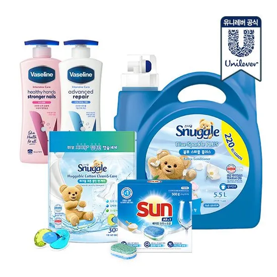 스너글 블루스파클 섬유유연제 5.5L