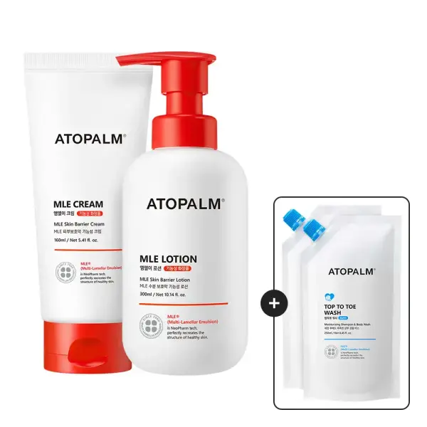 아토팜 엠엘이 로션 크림 세트