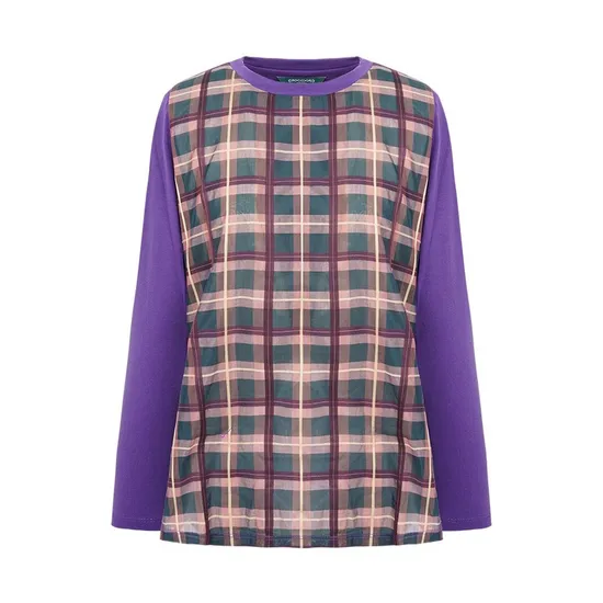 크로커다일레이디 소프트터치 긴팔 티셔츠