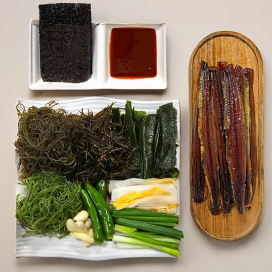 구룡포황제과메기 10마리 20쪽 해초 가득 세트 2개 쥐포 증정