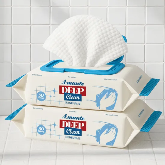 걸레 대신 일회용 청소포 30매 5팩