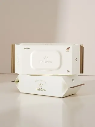 베베앙 75평량 프리미엄 골드 물티슈 70매 20팩