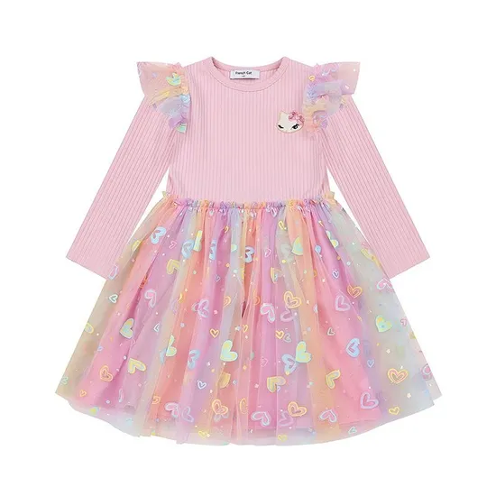 프렌치캣 하트샤 원피스