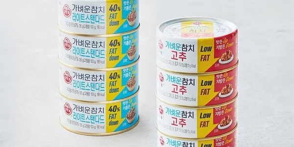 오뚜기 가벼운참치 5종 135g 4개