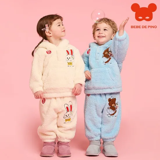 베베드피노 하트제이미 하프넥맨투맨