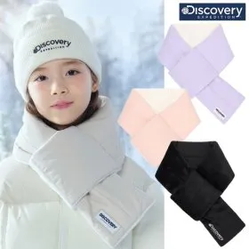 디스커버리키즈 키즈 패딩 머플러