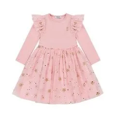 프랜치캣 핑크 샤배색 원피스