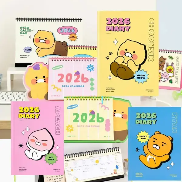 춘식이 2026 탁상달력 다이어리