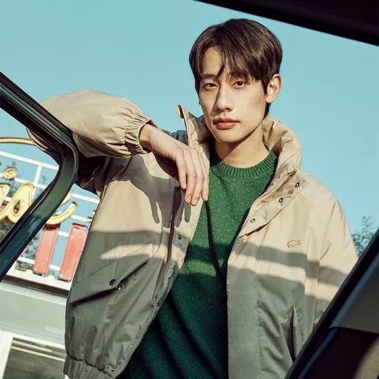 라코스테 케이블 집업 가디건