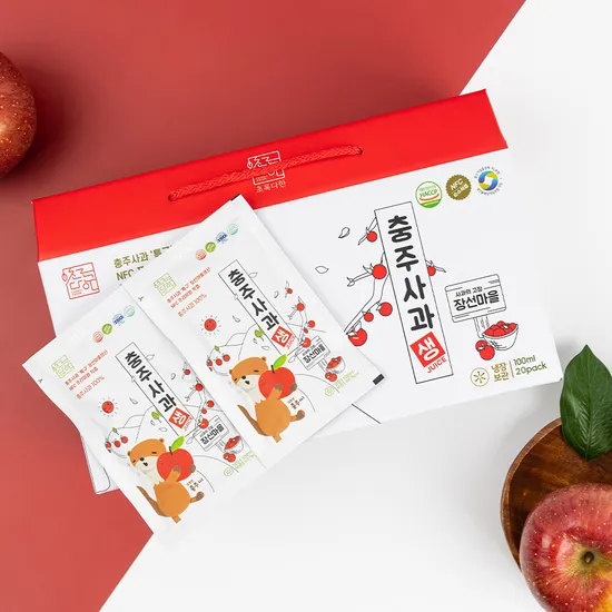 충주사과생주스 50포