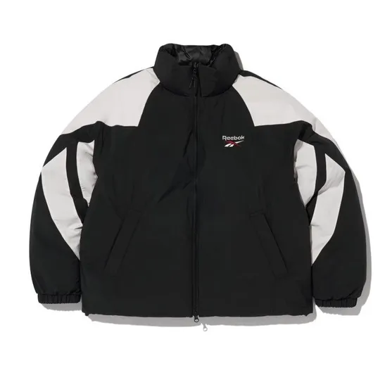 벡터 리버시블 남녀공용 다운 자켓