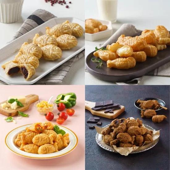 국내산 쌀가루 한입 미니 붕어빵 750g 2봉