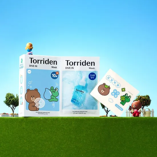 토리든 다이브인 저분자 히알루론산 마스크 27ml 10매