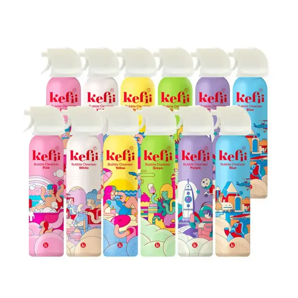 케피 버블클렌저 200ml 6종 2세트