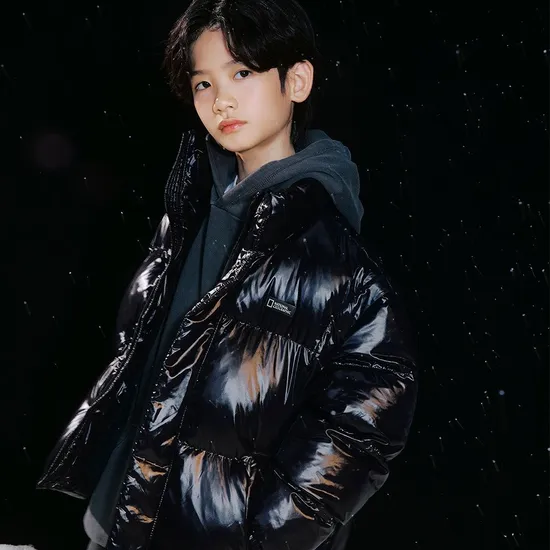 내셔널지오그래픽 키즈 경량 점퍼