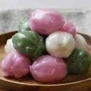 우리쌀로 만든 쫀득한 삼색 꿀떡 1kg 1kg