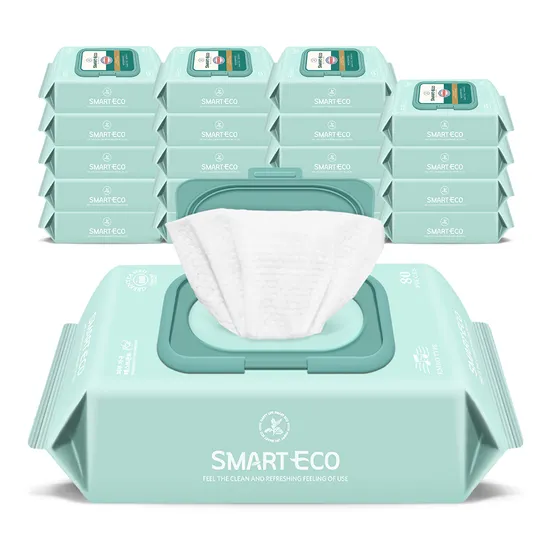 지앤티클린 스마트에코 모데라토 물티슈 20팩 80매