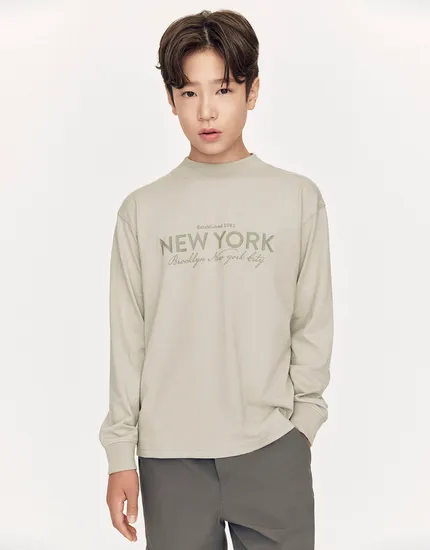 giordano 아이용 반목 터틀넥티