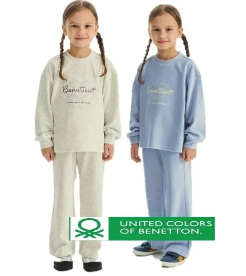 베네통키즈 골 벨로아 언발 상하셋