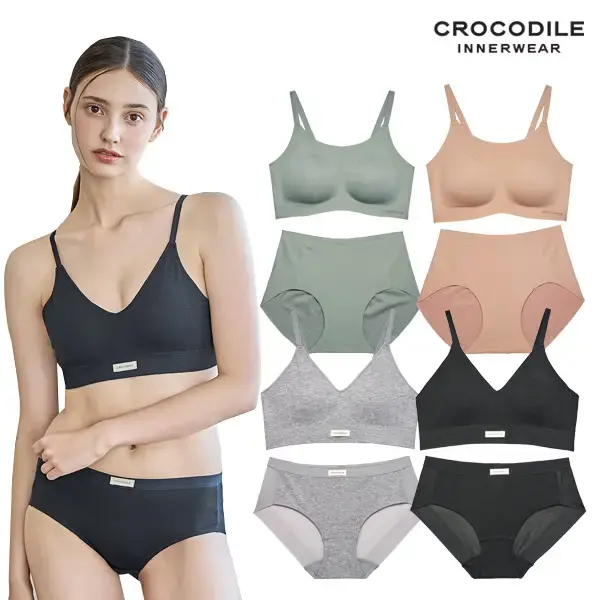 크로카다일 올오버레이스 감탄브라