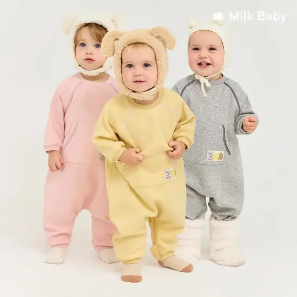 밀크베이비 핫딜 기모우주복 상하복 팬츠 3210원