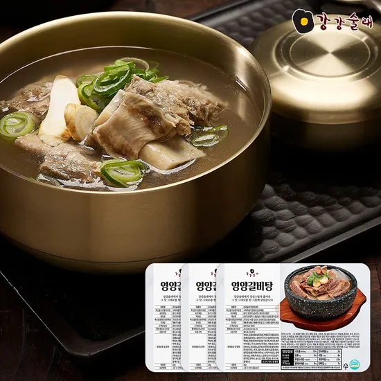 강강술래 영양갈비탕 1kg 3개