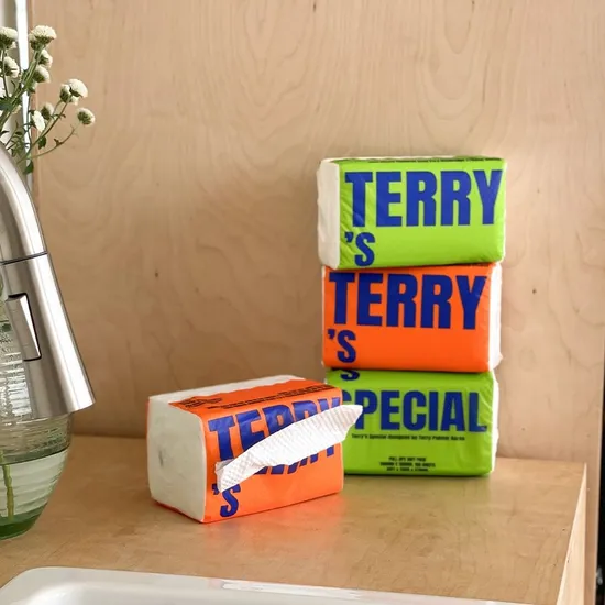 테리파머 무형광 뽑아쓰는 키친타올 150매 6팩