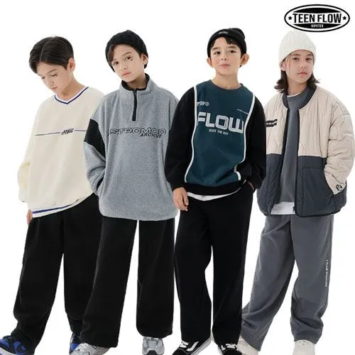 틴플로우 주니어 기모 상하복 13,990원