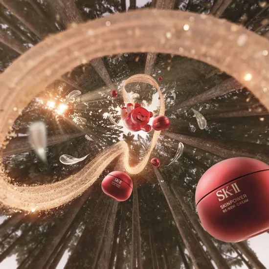 SK-II 스킨파워 리뉴 크림 80g 세트