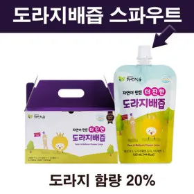 자연이 만든 더 진한 도라지배즙 100ml x 30팩