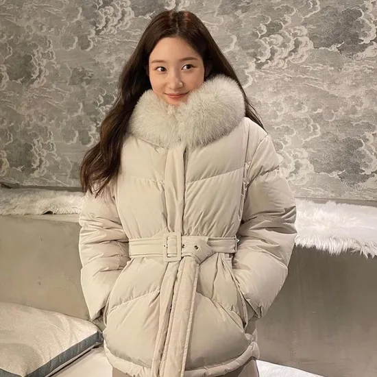 온앤온 벨티드 구스다운