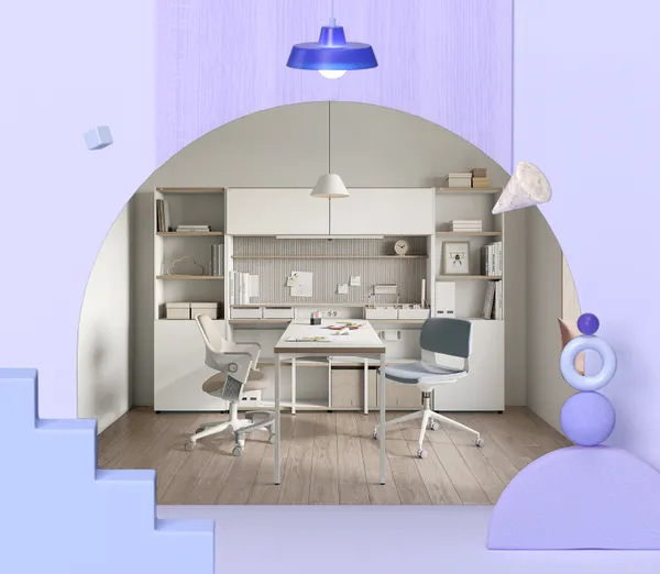 데스커 멀티책상세트