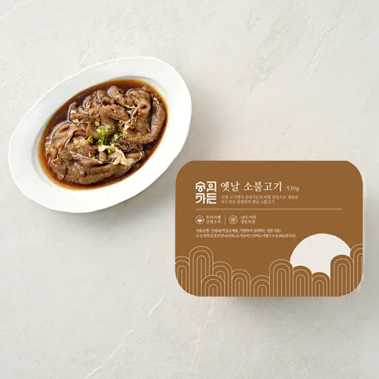 숭의가든 옛날 소불고기 530g 2팩